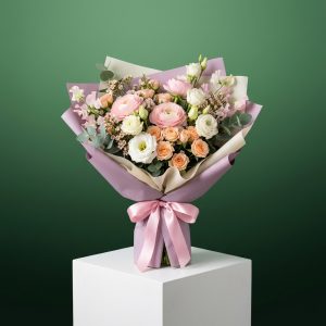 Pastel Rüya Karışık Lüks Bahar Buketi - Görsel 1